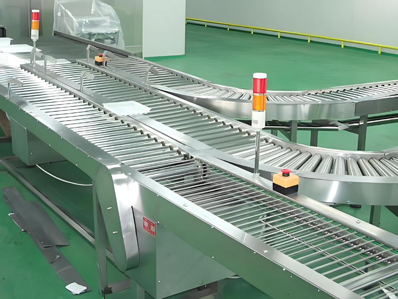 Low-temperature conveyor production line